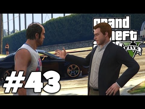 Видео: Grand Theft Auto V (HD 1080p) - Заключение сделки / Целевой риск - прохождение #43