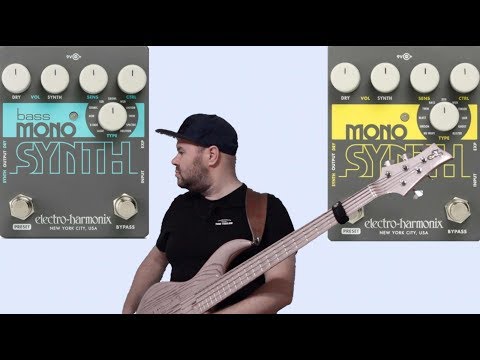 Видео: Обзор двух синтезаторов от Electro-Harmonix -  Mono Synth и Bass Mono Synth