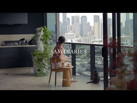 Видео: 5AM Дневник | Уютное утро с приготовлением моти суфле-блинчиков 🥞 | простой обед, время для себя