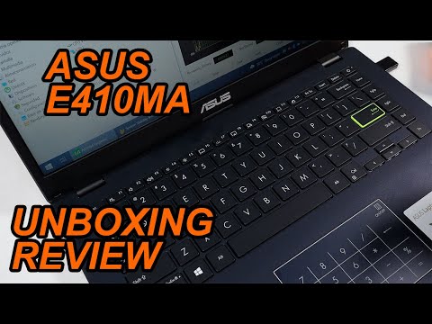 Видео: Ноутбук💻Asus E410MA | Распаковка📦| Обзор | Информация ⌨️🖱️ | Тест 📸🌡️🎤🔊