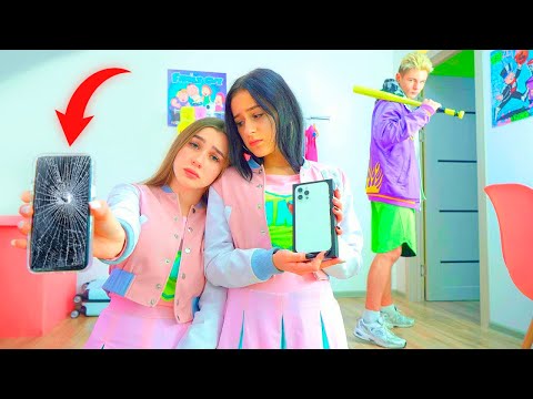 Видео: Смајл је РАЗБИО НОВИ АЈФОН Дијане!💥Њој свеједно за мишљење у школи😎НАМЕСТИЛА ДЕЧКА!