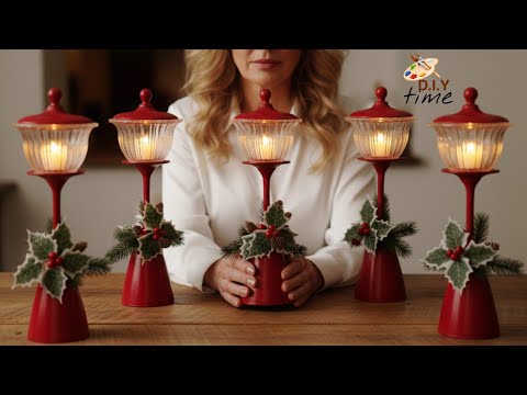 Видео: Я сделала 2 роскошных предмета домашнего декора 🎄ОТЛИЧНАЯ КОНЦЕПЦИЯ К НОВОМУ ГОДУ