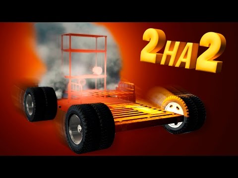 Видео: ДВА на ДВА | Строительство Машины за 20 минут & Гонки | Gmod