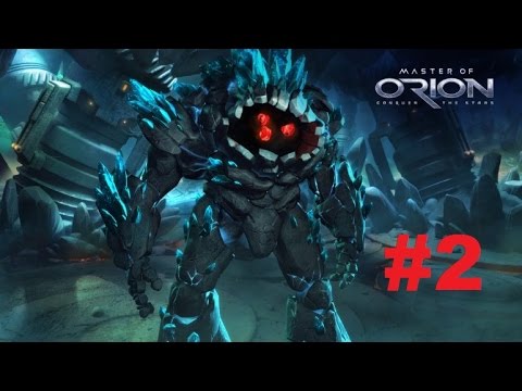 Видео: Прохождение за Silicoid Master of Orion 2016 путь к научной победе # 2