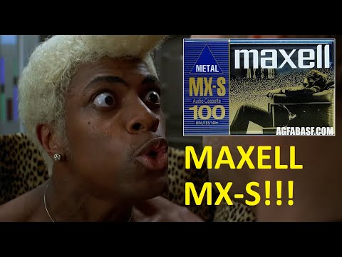 Видео: Maxell MX-S 100 минут! Металл! Вершина от MAXELL #audiocassette #maxell