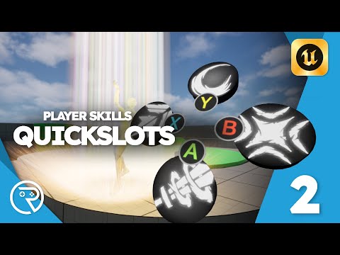Видео: Учебное пособие по Unreal Engine 5 — быстрые слоты навыков игрока, часть 2: применение способностей