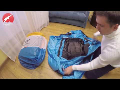 Видео: Мотопараплан Zorro (Sky Paragliders) - обзор поставки и конструкции крыла