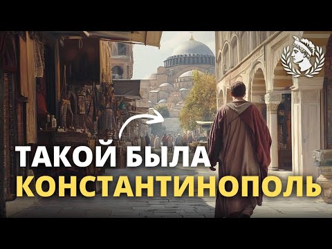 Видео: Прогулка по Константинополю в 1453 г.: осажденные стены, оживленные рынки.