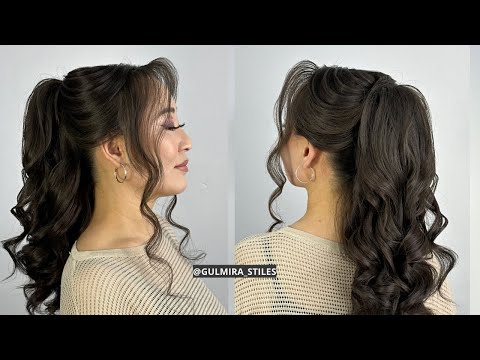Видео: ВСОКИЙ ХВОСТ С ЛОКОНАМИ5- сабақ// #высокий #hairstyle #локоны #hair