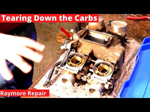 Видео: Разборка карбюраторов Honda GL1100 Goldwing. Давайте осмотрим карбюраторы на этом Goldwing 1982 г...