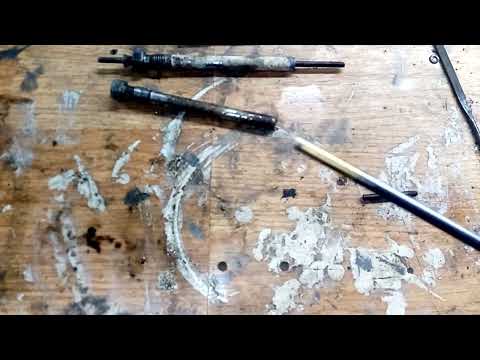 Видео: Как удалить обломок свечи накала за три минуты