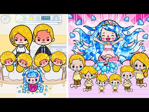 Видео: Всё Что Я Трогаю Превращается в Алмазы! 💎 Грустная история в Тока Бока | Toca Life World