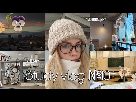 Видео: Study vlog №10 - учеба | мотивация | моя жизнь