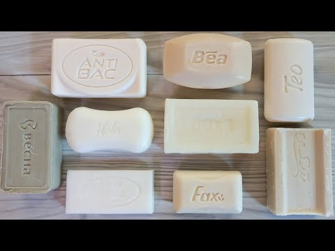 Видео: ASMR Cutting Dry White Soap|Резка Сухого Белого мыла|🤍асмр🤍