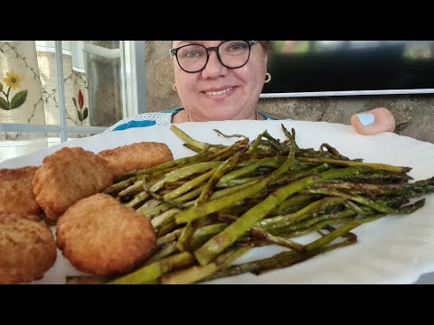 Видео: МУКБАНГ 🍽 НАГГЕТСЫ ХРУСТЯЩИЕ 😋 100 СПАРЖА СЛОПАЛА 💥MUKBANG 🍴 ESPÁRRAGOS CON POLLO 🐔 ES TAN RICO 🙉