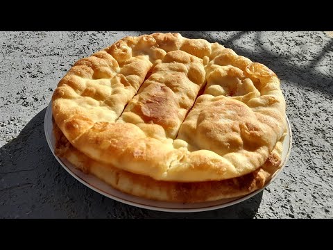 Видео: Самые вкусные казахские лепёшки на кефире - жеті шелпек. Amazing Beignets like in New Orleans !