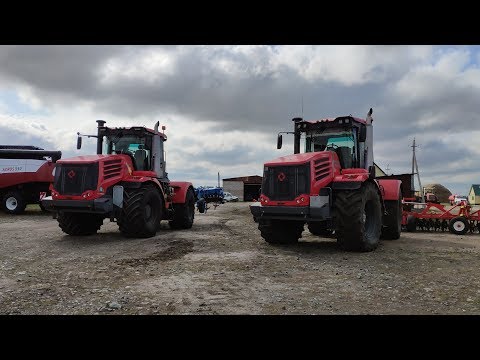 Видео: К744 р4 с ПЧ 4,5 м Алмаз и К742 ст с дисковой бороной 12м  (Сезон 2019)