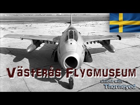 Видео: Västerås Flygmuseum — привет из Швеции