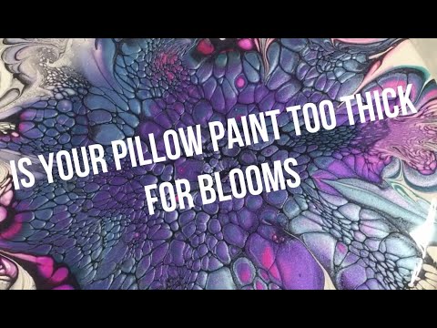 Видео: #110 Влияет ли консистенция краски на цветение? @kreationsbykristey