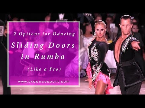 Видео: Раздвижные двери в Rumba | Два варианта (для общения и соревнований!)