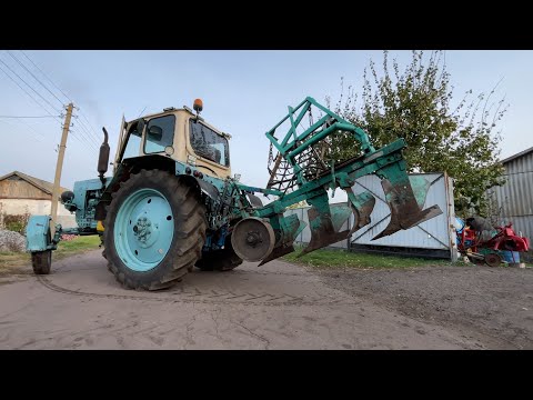 Видео: Оранка ЮМЗ не ПІШЛА⛔ Готуємо площу під посів Суданки👍 Трактор ЮМЗ 6 в роботі 🚜