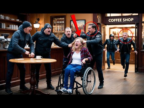 Видео: Хулиганы Ударили Девочку На Коляске В Кафе — Спустя Минуту Байкеры Поставили Их На Место