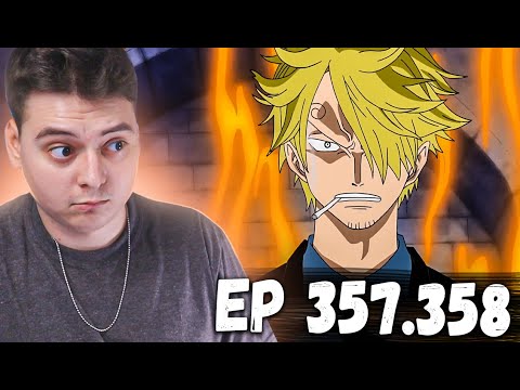 Видео: Санджи — огненный рыцарь! Ван-Пис 357-358 серия | Реакция на аниме