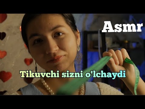 Видео: Tikuvchi sizni o'lchaydi va kostyum tanlaymiz asmr roll o'yin. Асмр ателье,подберем пиджак #asmr