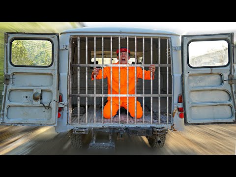 Видео: Сделали ТЮРЬМУ на колесах из УАЗ Буханки!