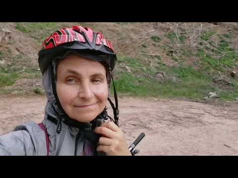 Видео: А tree from the past and a thunderstorm in the mountains..🚴Дерево з минулого і гроза в горах.