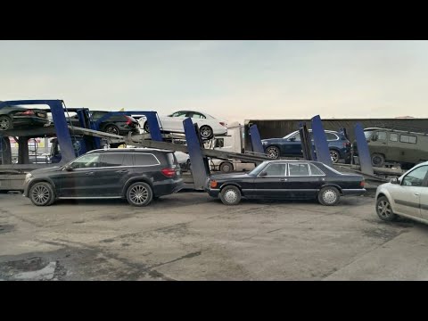 Видео: Mercedes W126 уехал в KZ. Разгон до 100. и немного о хейтерах )))