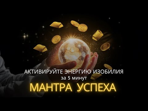 Видео: 🪬✨Мантра Успеха и Процветания: Активируйте Энергию Изобилия за 5 Минут!