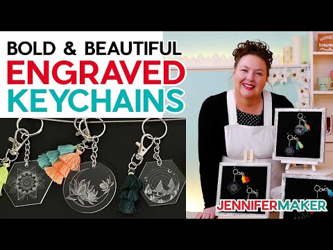 Видео: Гравированные акриловые брелоки с Cricut | Как всегда добиться ИДЕАЛЬНОГО расположения!