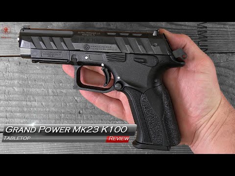 Видео: Обзор настольного оружия Grand Power K100 Mk 23 и полевая сборка