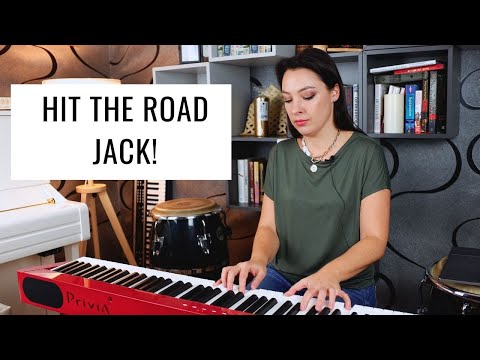 Видео: Как играть на пианино Hit the road Jack. Разбор | 0+