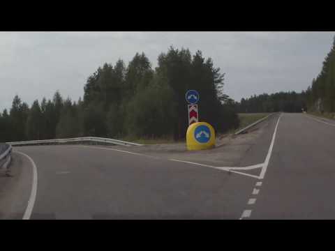 Видео: Медвежьегорск - Петрозаводск.