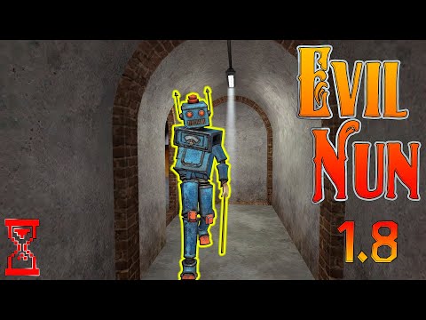 Видео: Прохождение против Монахини робота // Evil Nun 1.8
