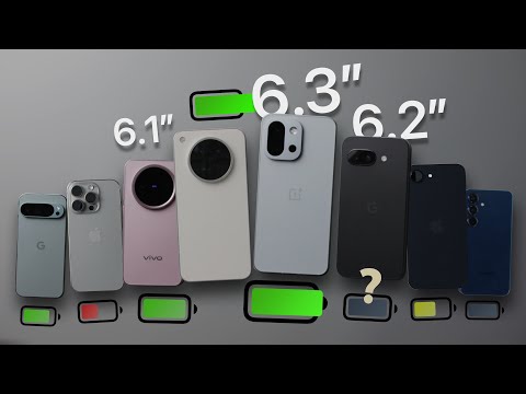 Видео: Битва батарей среди компактов, OnePlus 13T — король!