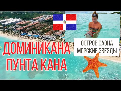 Видео: Наш отдых в Доминикане. Плюсы и минусы | остров Саона и морские звезды