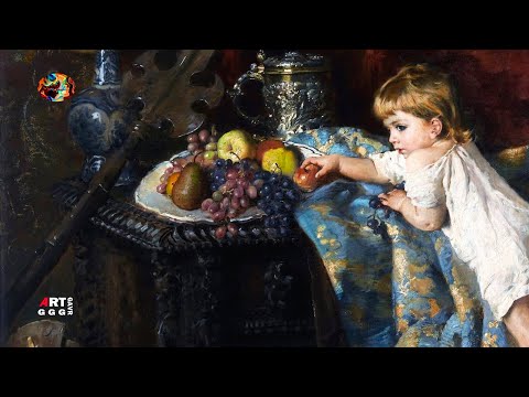 Видео: Константин Егорович Маковский. В мастерской художника. (Маленький вор)