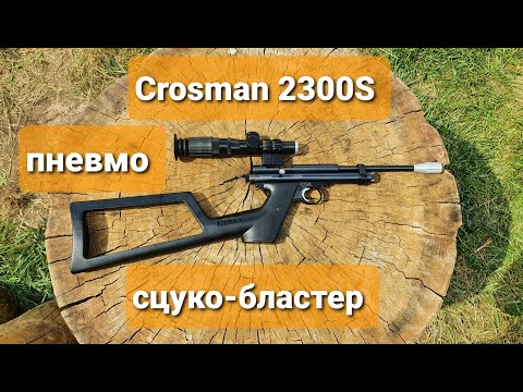 Видео: Crosman 2300S обзор, отстрел легендарного "Кисло-крыса"