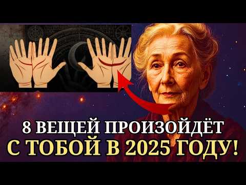 Видео: Если у тебя есть ПОЛУМЕСЯЦ и буква М на ладони, в 2025 году с тобой произойдут 8 событий!