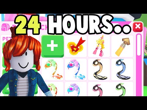 Видео: Нуб завершает лунное событие за 24 часа! Adopt Me