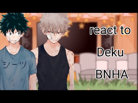 Видео: 🌿react pro heroes to Deku /BNHA/ Реакция Про-героев на Деку🌿