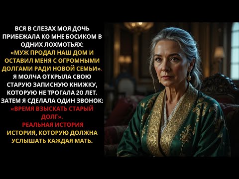 Видео: Глубокой ночью моя дочь упала на порог, босая и в лохмотьях. Она всхлипывала: «Муж всё продал...»