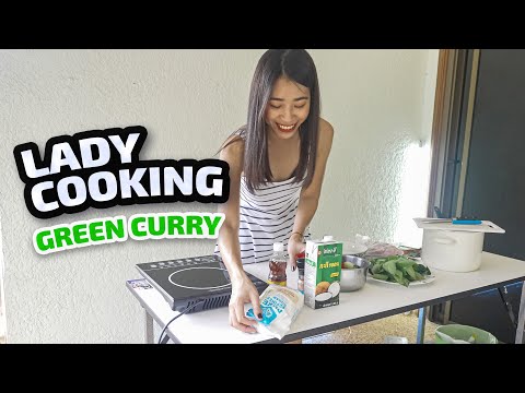 Видео: Фудкастинг №6. Кулинарный тест. Массажистка готовит тайский суп зеленый карри. Пхукет