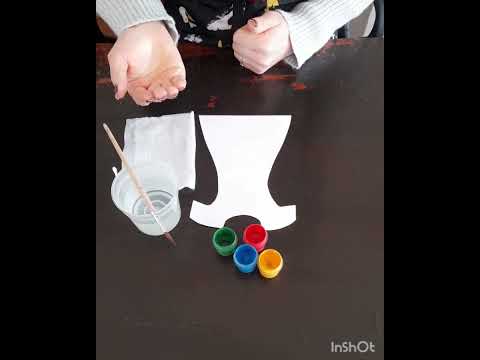 Видео: ІІ молодша група. Малювання. "Прикрасимо сукню для ляльки Оксанки".