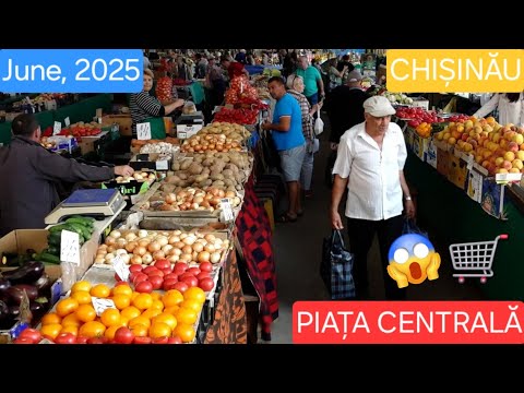 Видео: 🇲🇩 VLOG #92: PIATA CENTRALA CHISINAU 🍆🫑 6/07/2025 🛒🥕🍅 ЦЕНТРАЛЬНЫЙ РЫНОК. КИШИНЕВ, МОЛДОВА