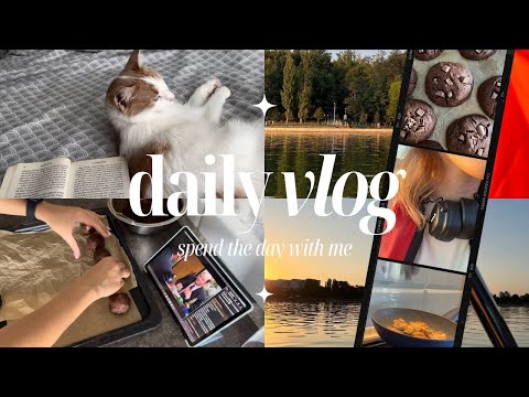 Видео: Daily Vlog: ранее пробуждение, готовлю шоколадное печенье как в Starbucks, вечерняя прогулка