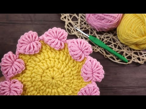 Видео: 🍃 Как связать листья для подставки крючком (шаг за шагом)